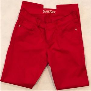 Old Navy Red Skinny Jeans